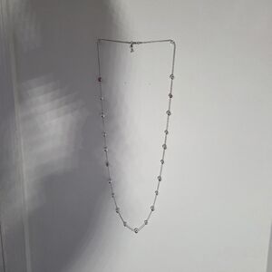Silver Beaded Necklace